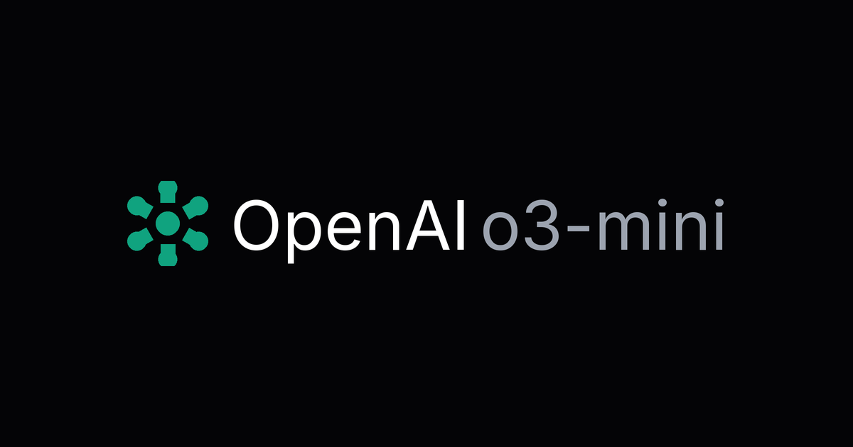 OpenAI o3-mini
