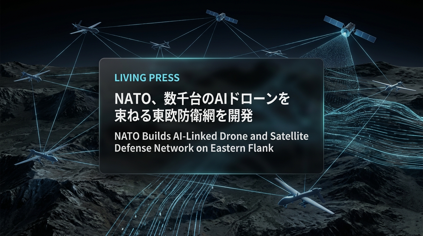NATO、数千台のAIドローンを束ねる東欧防衛網を開発