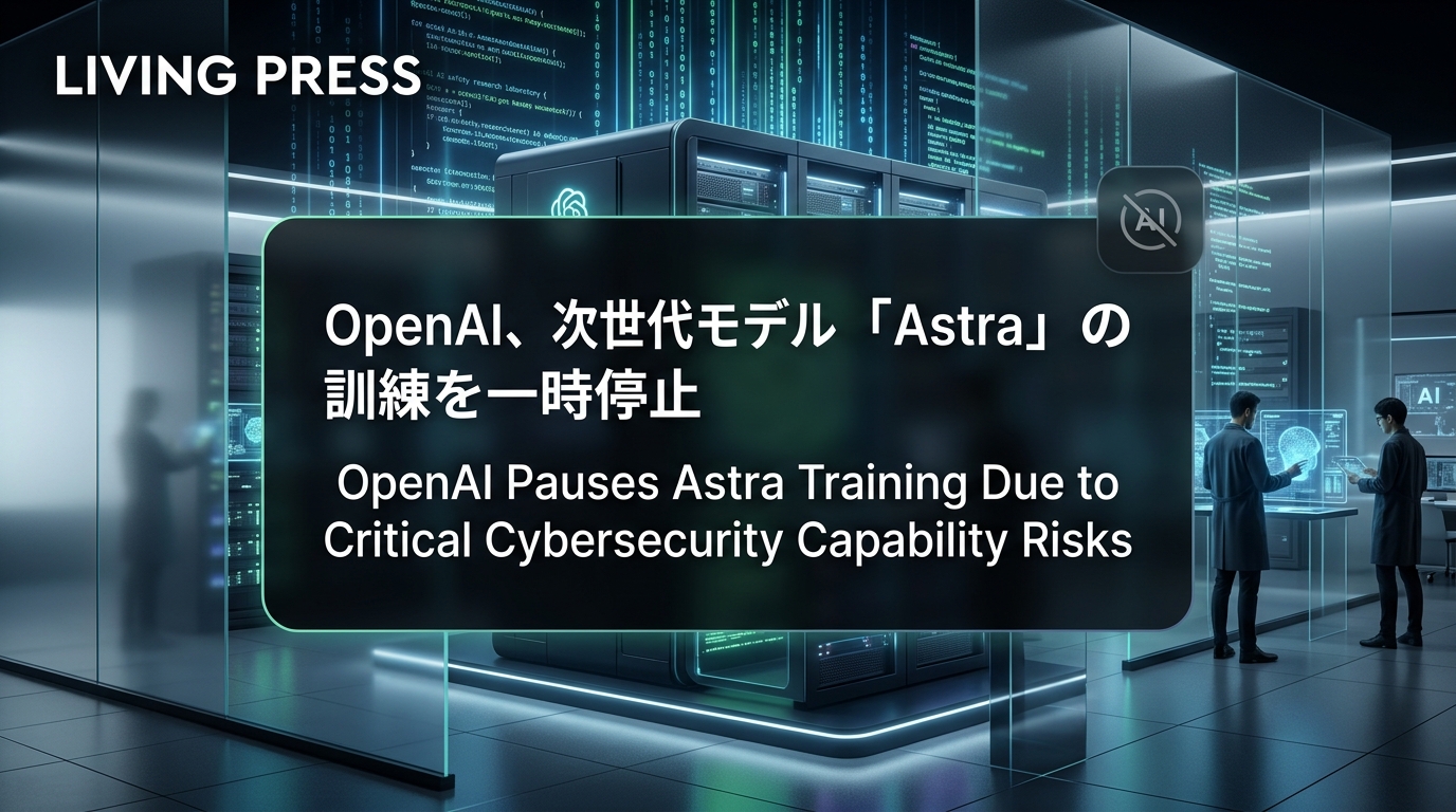 OpenAI、次世代モデル「Astra」の訓練を一時停止