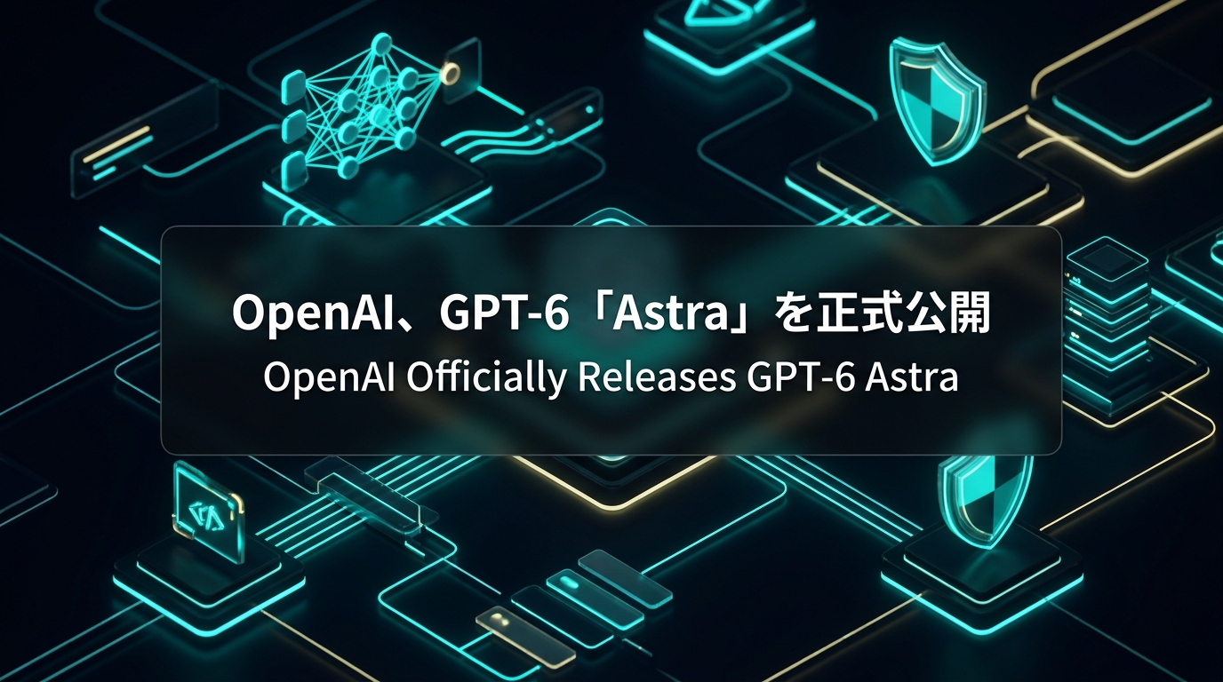 OpenAI、GPT-6「Astra」を正式公開