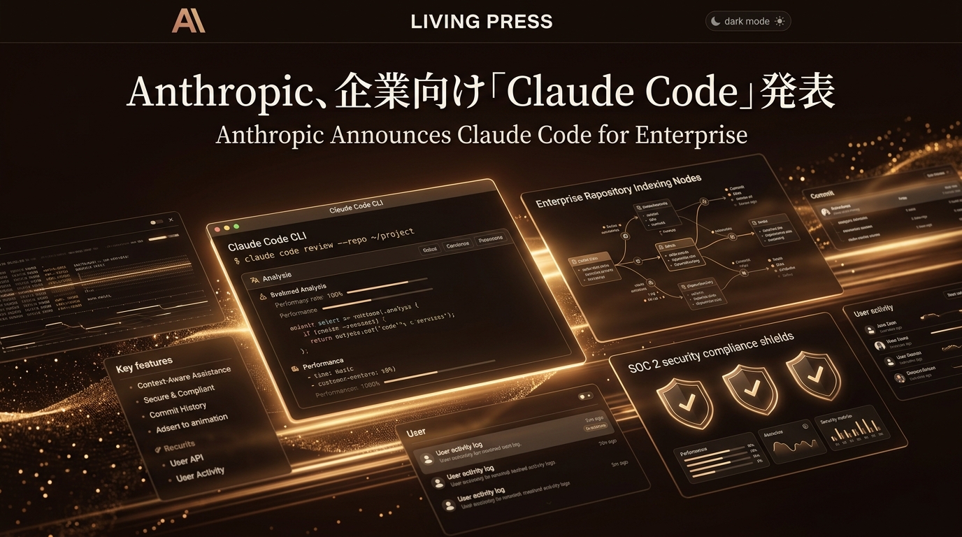 Anthropic、企業向け「Claude Code」発表