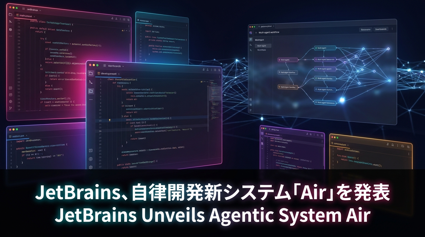 JetBrains、自律開発新システム「Air」を発表