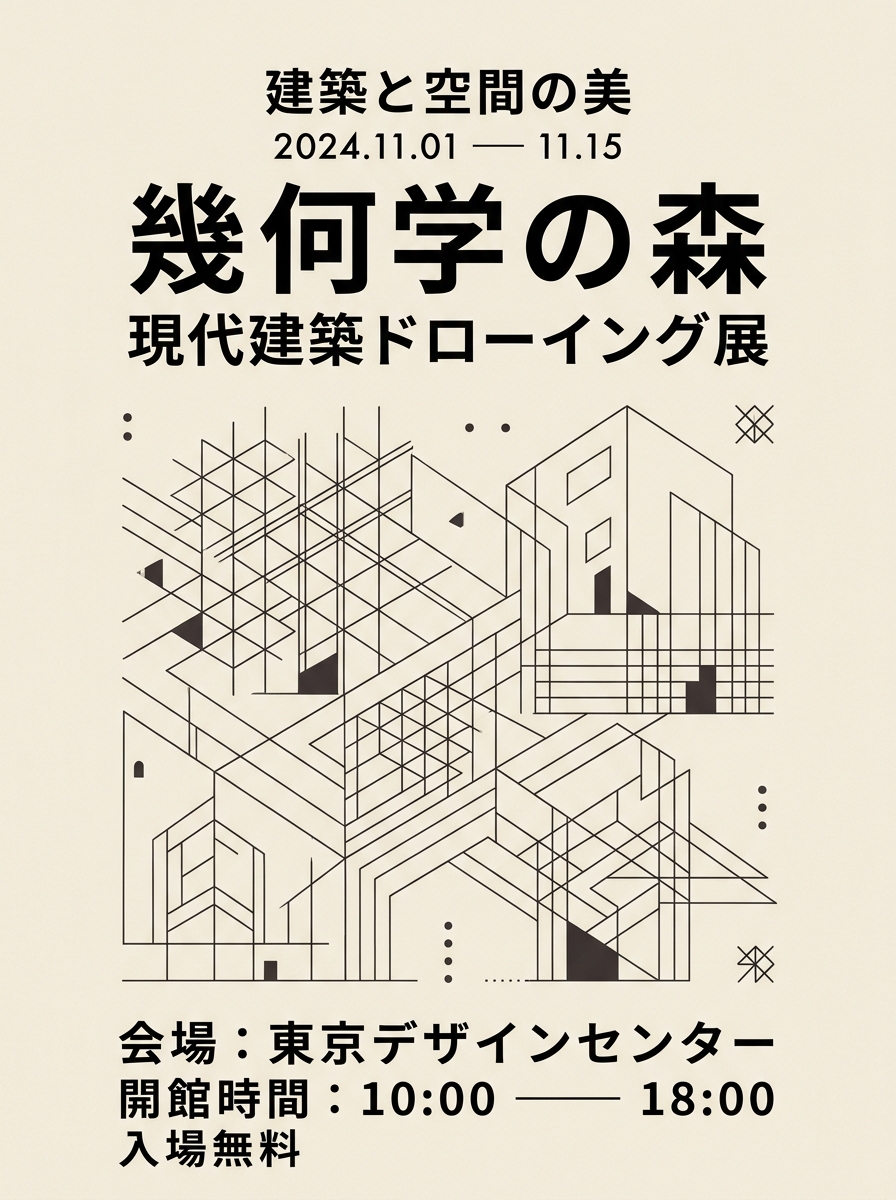 イベント告知フライヤー のプレビュー