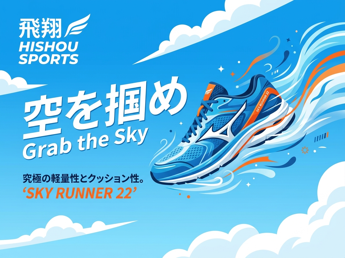 機能訴求スポーツプロダクト広告 のプレビュー